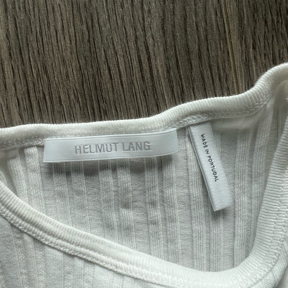 Helmut Lang Ribbed Muscle Tank - Picture 4 of 5